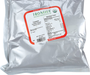Frontier Natural Products: Organic Cayenne, 16 Oz