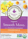 Traditional Medicinals: Organic Smooth Move Chamomile Herbal Tea 16 Tea Bags, 1.13 Oz