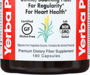 Yerba Prima: Psyllium Husks Veg Caps 625 Mg, 180 Capsules