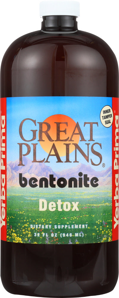 Yerba Prima: Great Plains Bentonite Detox, 32 Oz