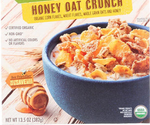 Cascadian Farm: Honey Oat Crunch Cereal, 13.5 Oz - RubertOrganics