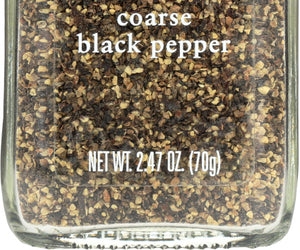Simply Organic: Black Coarse Grind Pepper, 2.47 Oz