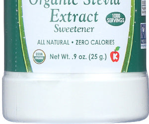 Sweetleaf Stevia: Organic Stevia Extract Sweetener, 0.9 Oz