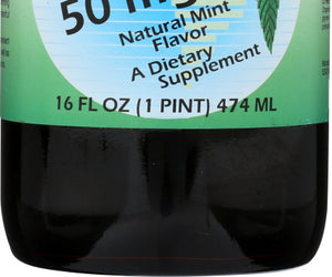 World Organic: Liquid Chlorophyll Mint 50 Mg, 16 Oz
