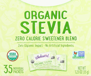 Wholesome Sweeteners: Organic Stevia 35 Packets, 1.23 Oz