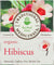 Tradicional Medicinals: Organic Hibiscus Caffeine Free Herbal Tea 16 Tea Bags, 0.99 Oz