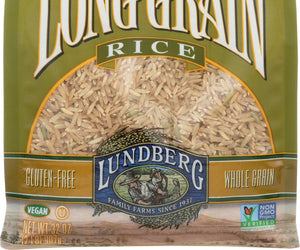 Lundberg: Organic Brown Long Grain Rice, 2 Lb