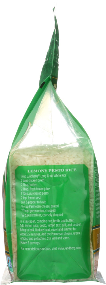 Lundberg Family Farms: Organic White Long Grain Rice, 32 Oz