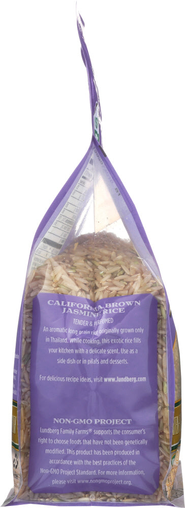 Lundberg: Organic California Brown Jasmine Rice, 2 Lb