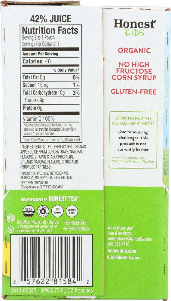 Honest: Kids Organic Juice Drink Appley Ever After 8 Count, 54 Oz - RubertOrganics