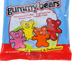 Yumearth: Organics Gummy Bears, 2.5 Oz