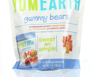 Yumearth Organics: Gummy Bears 10 Snack Packs, 7 Oz
