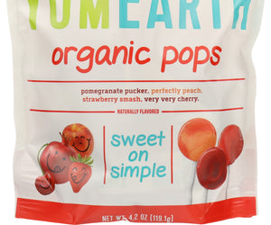 Yumearth Organics: Assorted Organic Pops 20+ Pops, 4.2 Oz
