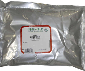 Frontier Herb: Organic Ground Ginger Root, 16 Oz