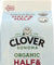 Clover Sonoma: Organic Half & Half, 16 Oz