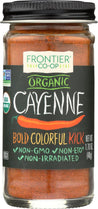 Frontier Herb: Organic Ground Cayenne 30 Hu, 1.7 Oz - RubertOrganics