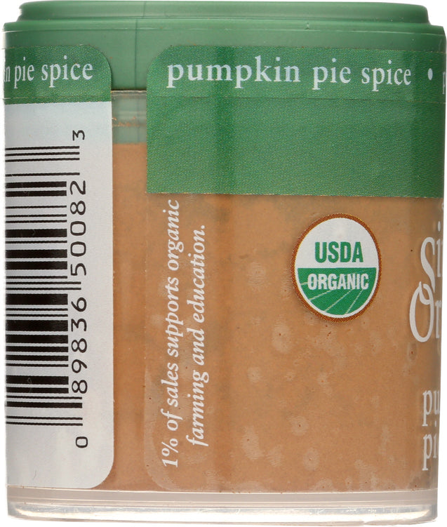 Simply Organic: Mini Pumpkin Pie Spice Organic, .46 Oz