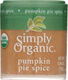 Simply Organic: Mini Pumpkin Pie Spice Organic, .46 Oz