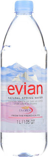 Evian: Natural Spring Water Pet Loose, 1 Lt - RubertOrganics
