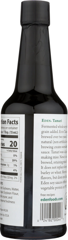 Eden Foods: Tamari Soy Sauce Organic Imported, 10 Oz