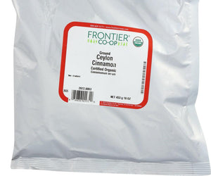 Frontier Herb: Organic Ceylon Cinnamon Powder, 16 Oz - RubertOrganics