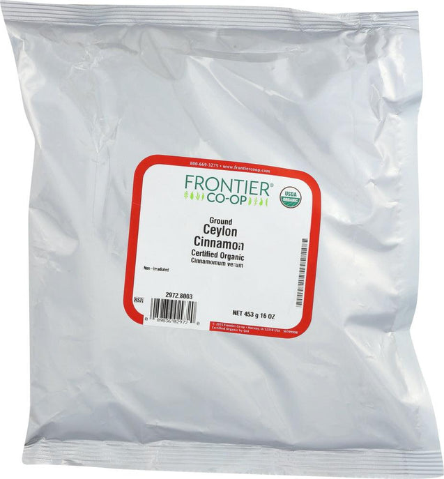 Frontier Herb: Organic Ceylon Cinnamon Powder, 16 Oz - RubertOrganics