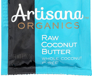Artisana: Organic Coconut Butter Raw Squeeze Pack, 1.06 Oz