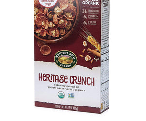 Natures Path: Heritage Crunch Cereal, 14 Oz - RubertOrganics