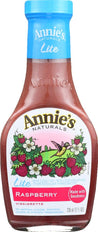 Annies Homegrown: Lite Raspberry Vinaigrette Dressing, 8 Oz - RubertOrganics