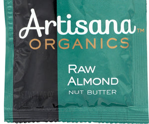 Artisana: Organic Raw Almond Butter Squeeze Pack, 1.06 Oz