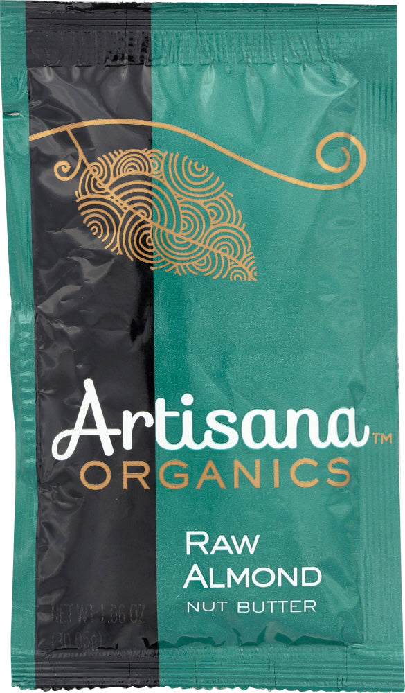 Artisana: Organic Raw Almond Butter Squeeze Pack, 1.06 Oz