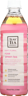 Teas Tea: Tea Green Rose Organic, 16.9 Fo