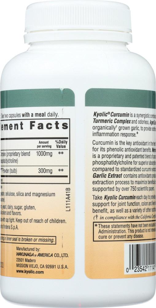 Kyolic: Aged Garlic Extract Inflammation Response Curcumin, 100 Cp - RubertOrganics