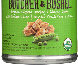 Castor & Pollux: Dog Food Can Organic Butcher & Bushel Turkey Chicken, 12.7 Oz