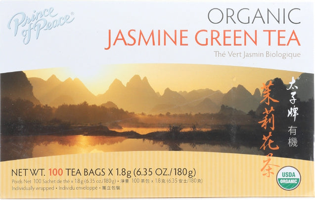 Prince Of Peace: Organic Jasmine Green Tea, 100 Bg