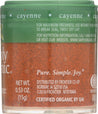 Simply Organic: Mini Cayanne Pepper Ground, .53 Oz