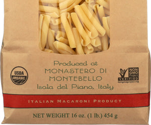 Montebello: Pasta Strozzapreti Organic, 16 Oz