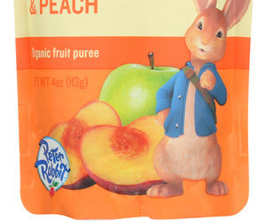 Peter Rabbit: Baby Peach Apple Organic, 4 Oz