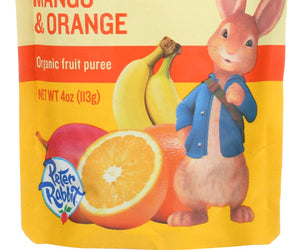 Peter Rabbit: Baby Mango Banana Orange Organic, 4 Oz