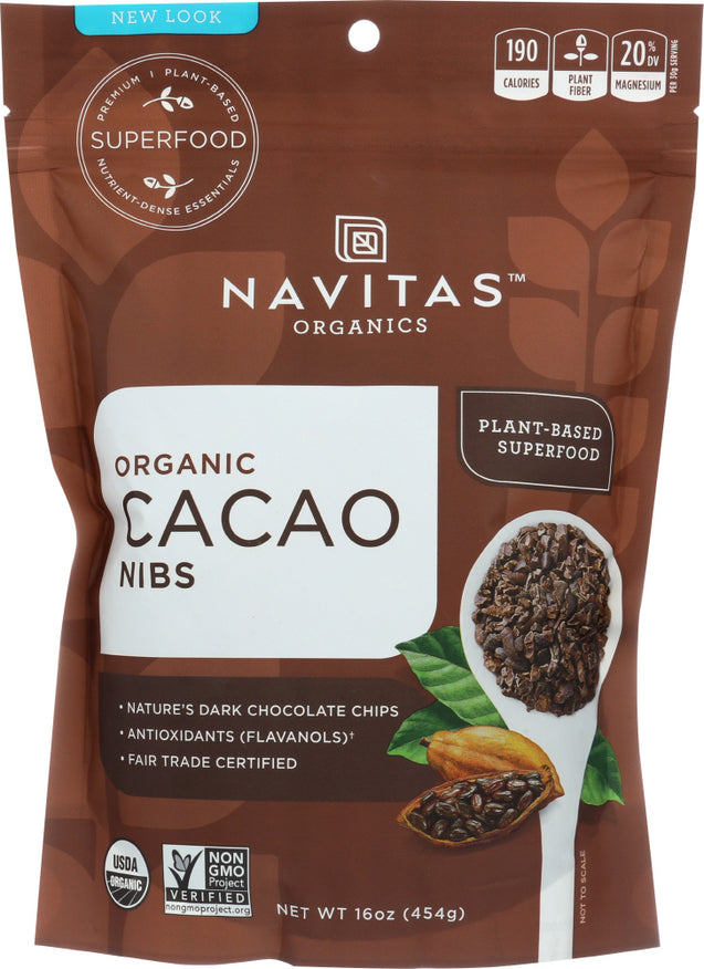 Navitas: Cacao Nibs Organic, 16 Oz