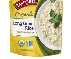 Tasty Bite: Organic Long Grain Rice, 8.8 Oz