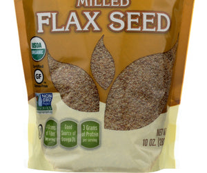 Natures Earthly Choice: Organic Milled Flax Seeds, 10 Oz