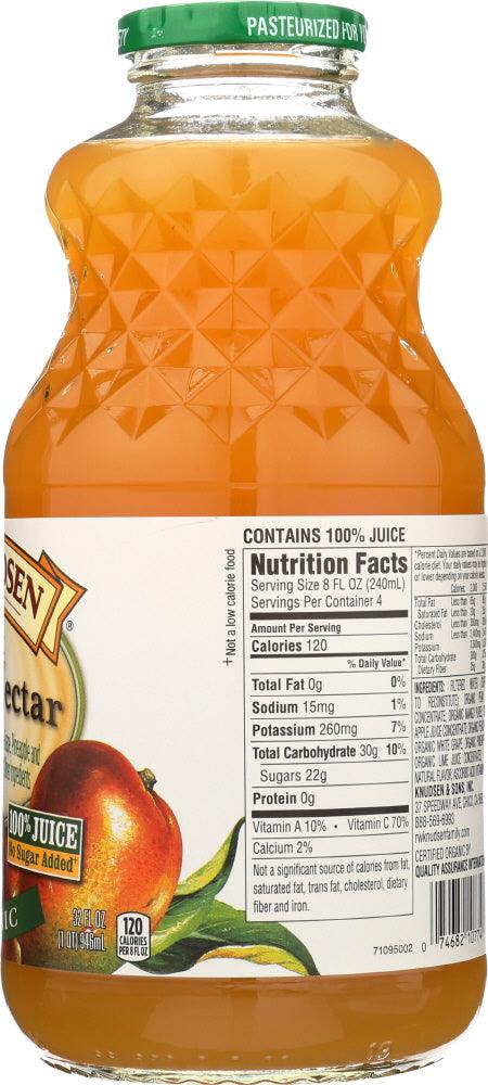 Knudsen: Juice Mango Nectar Organic, 32 Oz - RubertOrganics