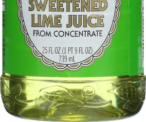 Roses: Sweetened Lime Juice, 25 Oz