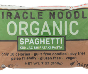 Miracle Noodle: Organic Spaghetti Konjac Shirataki, 7 Oz