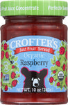 Crofters: Organic Raspberry Fruit Spread, 10 Oz