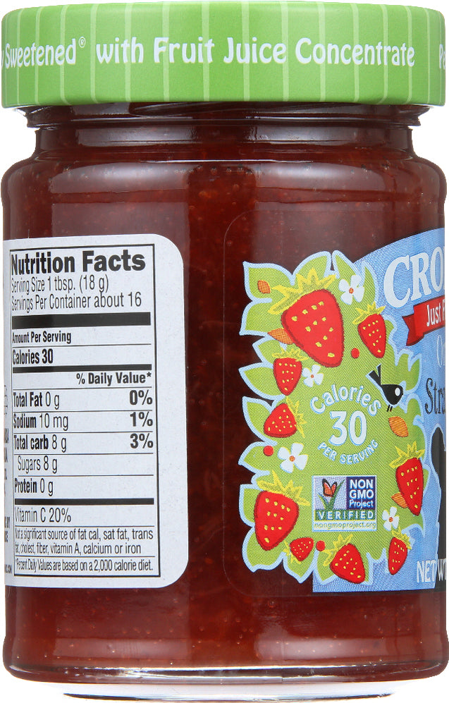 Crofters: Organic Strawberry Fruit Spread, 10 Oz