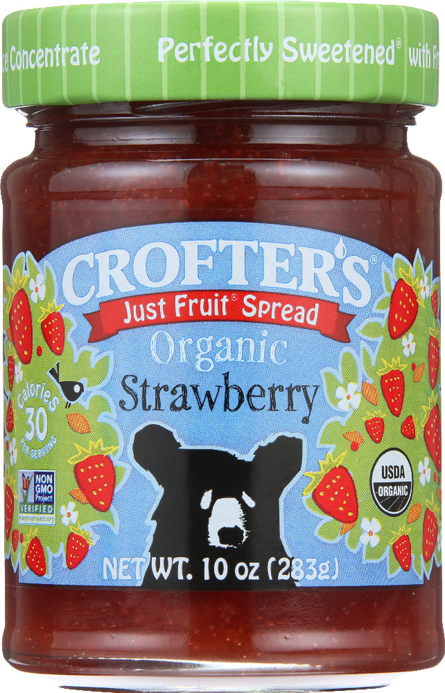 Crofters: Organic Strawberry Fruit Spread, 10 Oz