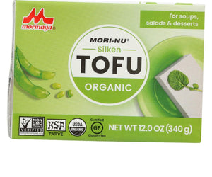 Mori Nu: Organic Silken Tofu, 12 Oz - RubertOrganics