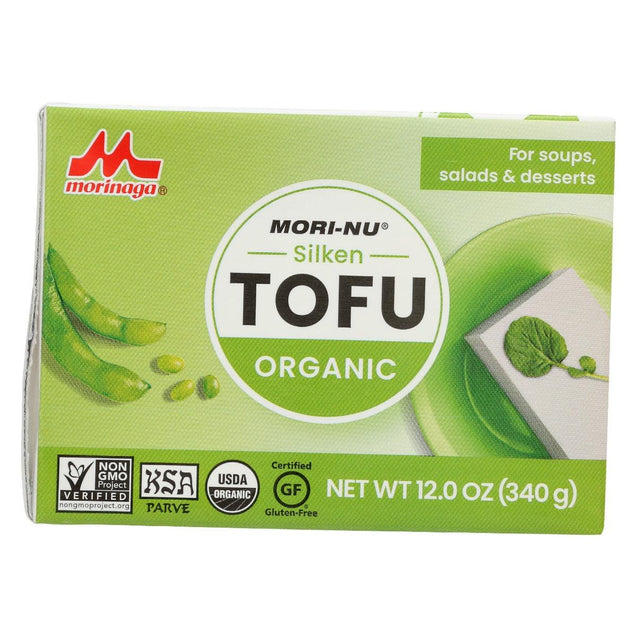 Mori Nu: Organic Silken Tofu, 12 Oz - RubertOrganics